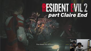 GALAK banget bapaknya Sherly End Part Claire Resident Evil 2 Remake [upl. by Ardnassac]