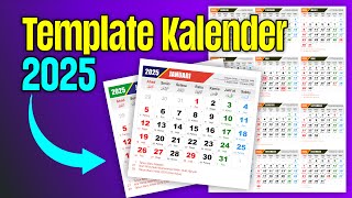 Template Kalender 2025 [upl. by Gal]