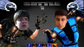 Mortal Kombat com os INSCRITOS BATTLE 1 Fiaspo [upl. by Shue]