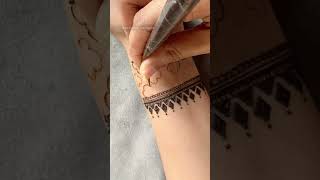 Wrist Mehendi design shorts mehndidesign mehndi youtubeshorts ytshorts mehandi [upl. by Orv]