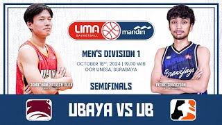 UBAYA vs UB  Semifinal Mens Division 1  Surabaya [upl. by Orella]