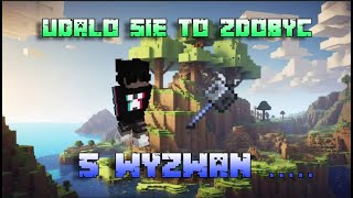 5 wyzwań od 5 kolegów  odc 3 MINECRAFTSURVIVAL odc 10 [upl. by Cresa531]