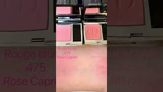 Review on Dior 2024 Rouge Blush 475 Rose Caprice amp 625 Mitzah dior [upl. by Arehahs344]