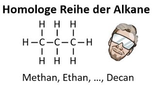 Alkane  Homologe Reihe der Alkane Chemie Endlich Verstehen [upl. by Sregor]