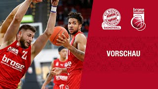 quotUnseren Basketball spielen und Spaß habenquot 💪  Marvin und Martinas vor dem Pokalspiel in München 🎤 [upl. by Relyuc]