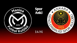 CANLI YAYIN  MANİSA FK  GENÇLERBİRLİĞİ MAÇ SONU [upl. by Onnem]