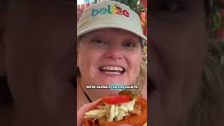 Tasting Traditional Belizean Cuisine  Part 3 chicken salbute food belize tropicalislands [upl. by Koehler860]