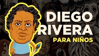 🎨 DIEGO RIVERA 🖌 Biografía 🖼 [upl. by Eidnim846]