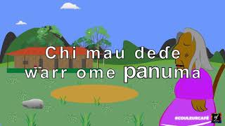 Canto embera chamí de cuna quotwaa jãmaquot quotAllá en el montequot  Adaptación al francés y español [upl. by Bunde]