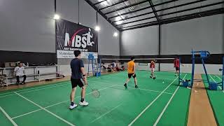 Jogja Badminton  AriefUmay vs LiamHelmi [upl. by Lecrad514]