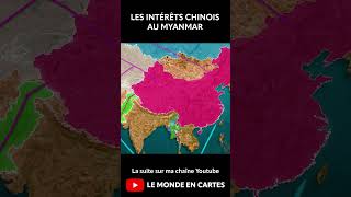 Les intérêts chinois au Myanmar [upl. by Lemieux]