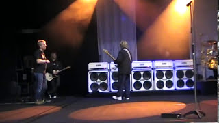 Richie Malone meets Rick Parfitt STATUS QUO soundcheck Killarney INEC FEB 2008 [upl. by Aneev]