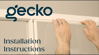 Installation Instructions  Gecko Glazing  DIY Double Glazing [upl. by Hairam]