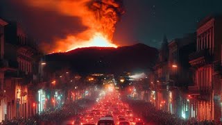 Mount Etna is erupting Catania is covered in ashes [upl. by Barraza]