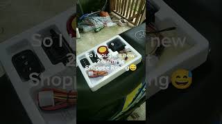 Installing a new 2Way alarm on my motorcycle shortvideos 2wayalarm [upl. by Annairt]