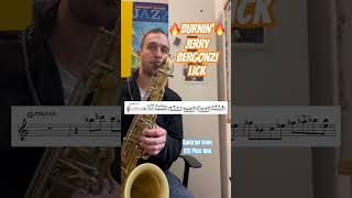 🔥 Burnin’ Jerry Bergonzi Lick 🔥  Splurge from ETC Plus One [upl. by Jennine320]