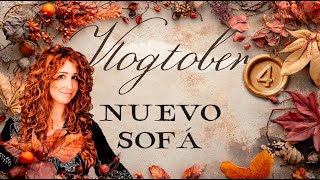 🍂 4  ¡Mira que PRECIOSIDAD 😍 Sofá NUEVO para el Estudio [upl. by Mahon]