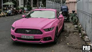 Mustang Gt500 Pink  Pink 2024  viralvideo mustang [upl. by Ahsirtap]