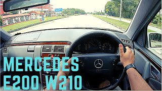 POV Drive  2000 20 Mercedes Benz E200 Kompressor W210  Daytime Drive [upl. by Hadeis348]