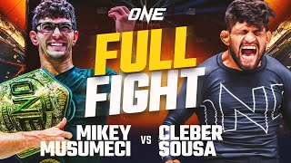 HighOctane Grappling ⚡️ Mikey Musumeci vs Cleber Sousa  Full Fight [upl. by Soalokcin]