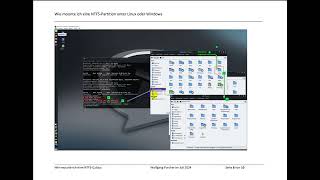 NTFS System Mounten für Zugriff auf Windowsdatenträger im NTFS Format [upl. by Igic]