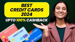 Best Credit Cards of 2024 to Earn More Cashback amp Benefits  Free Credit Card 2024 in India Finance [upl. by Ava]