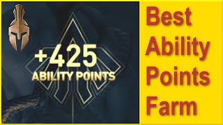 Assassins Creed Odyssey  Best Ability Point Farm  How to get infinite Ability Points in 2023 [upl. by Helfand]