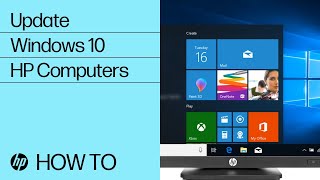 Update Windows 10  HP Computers  HP Support [upl. by Piderit290]