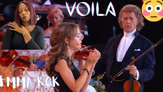 15 Years old Emma Kok  Voilà Lyrics in French and translated into English Andre’ Rieu maastricht [upl. by Omsare]