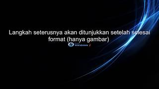 Cara untuk Format Windows 7 Malay Version [upl. by Lipfert896]