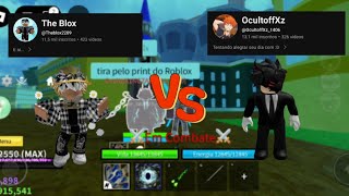 Fui PVP Com O OcultoffXz1406 1X MOBILE🔥roblox bloxfruts pvp [upl. by Redman565]