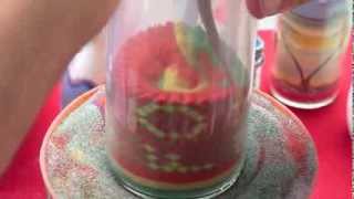 Learn how to do the sand art bottle  2 [upl. by Nosduh]