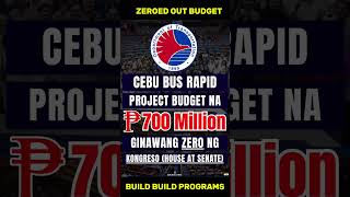 ZEROED BUDGET BUILD BUILD PROGRAMS buildbuildbuild bagongpilipinas bbm infrastructure [upl. by Aronas]