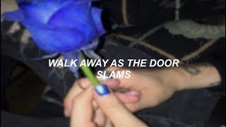 ☆ lil peep amp lil tracy ☆  walk away as the door slams lyrics [upl. by Guss8]