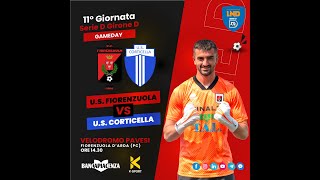 Serie D 20242025  US Fiorenzuola vs Corticella LIVE 🔴 [upl. by Aliber375]