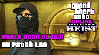 Casino Heist Vault Door Glitch after The Chop Shop Update GTA ONLINE v168 [upl. by Gnauq559]