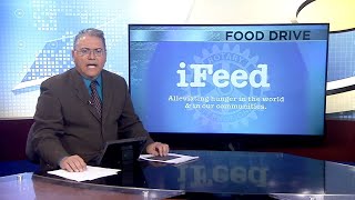 iFeed collects nearly 11000 non perishable food items at annual food drive [upl. by Atinas]