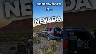 30 Second Camping Outside Goldfield NV camping boondocking roadtrip [upl. by Ailugram81]