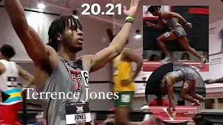 Terrence Jones 2024 200m 2021 Indoor Conference Champion [upl. by Aiynat295]