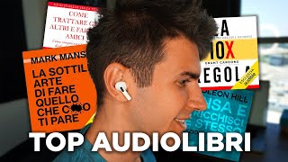 Top 7 Audiolibri da Ascoltare ASSOLUTAMENTE 🎧 [upl. by Saunderson]