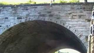 Jumping the conneaut arches 60 ft drop [upl. by Rehpotsirhcnhoj]