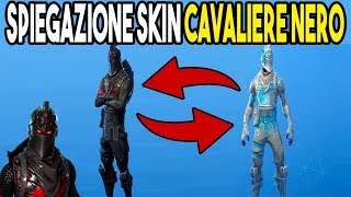 CAVALIERE NERO DI NUOVO NELLO SHOP DI FORTNITE [upl. by Brietta]