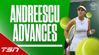 Andreescu off to third round with straight sets win over Novoska [upl. by Bass]