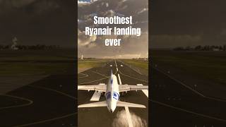 Best Ryanair landing 😂 shorts shortvideos funnyshorts [upl. by Wenona803]