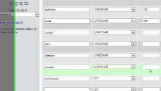 phpMyAdmin Creando tablas y campos [upl. by Elberfeld350]