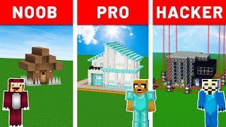 MINECRAFT NOOB vs PRO vs HACKER 😂 ¡RETO DE LA BASE SUPER PROTEGIDA  EntreDimensiones 10 [upl. by Dee]