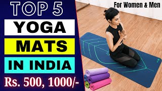 Best Yoga Mat in India 2024  Best Yoga Mat for Women amp Men Workout  Best Yoga Mat under 500 1000 [upl. by Cowan]