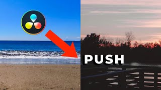 Quick amp Easy Push Transition in DaVinci Resolve  Hindi Guide for Beginners [upl. by Dalton]