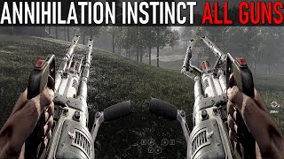 Atomic Heart Annihilation Instinct DLC  All Weapons Showcase [upl. by Eneleuqcaj455]