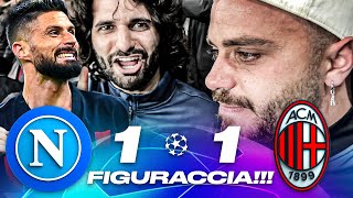 🫣 FIGURACCIA NAPOLI 11 MILAN  LIVE REACTION NAPOLETANI AL MARADONA HD [upl. by Philis]